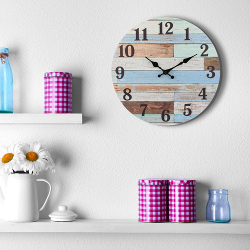 Wayfair Blue Wall Clocks You'll Love in 2023